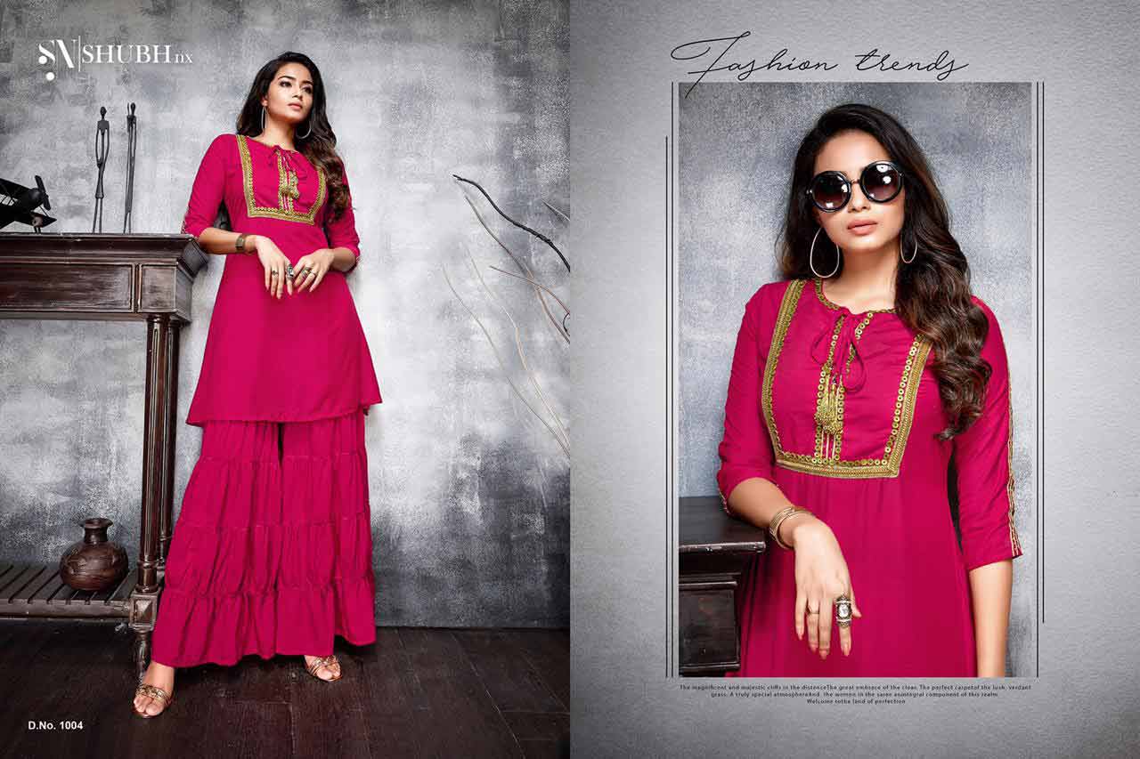 Shubh Nx Apoorva Vol-1 Muslin Sharara Kurti Sets Shubh Nx Apoorva Vol-1 Muslin Sharara Kurti Sets